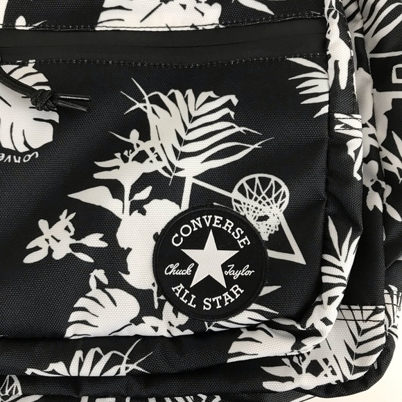 New Converse AllStar Hawaiian multipocket Backpack - Picture 2 of 5